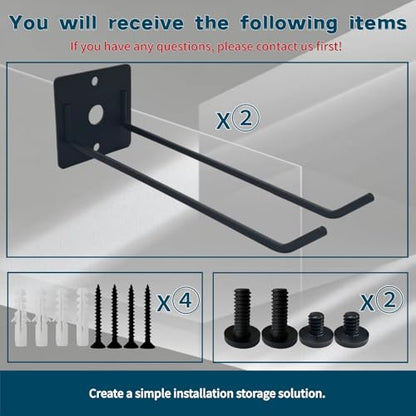 2Pack Wall Mount Hook Tool,Accessory compatible with Suncast Sheds