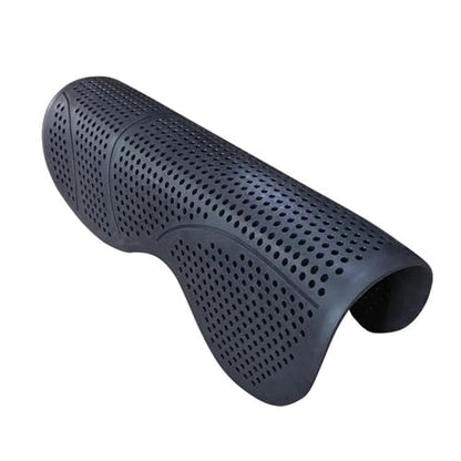 Menolana Silicone Gel Saddle Pad with Ventilation, Washable Non Slip Western/English Riding Saddle Pad for Horses