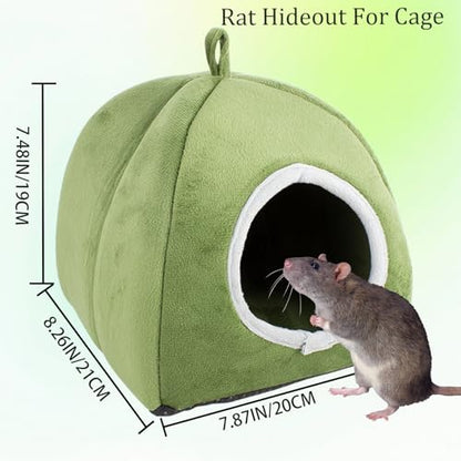 Squirrel Hideout Nest, Washable Bed & Hideaway House