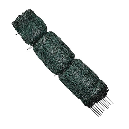 Stromberg's Positive/Negative Electric Fencing, 48" H x 164' L | Ideal for Poultry, Rabbits, Dogs, Small Animals, Double Spike Step-in Posts, Stainless Steel Conductors