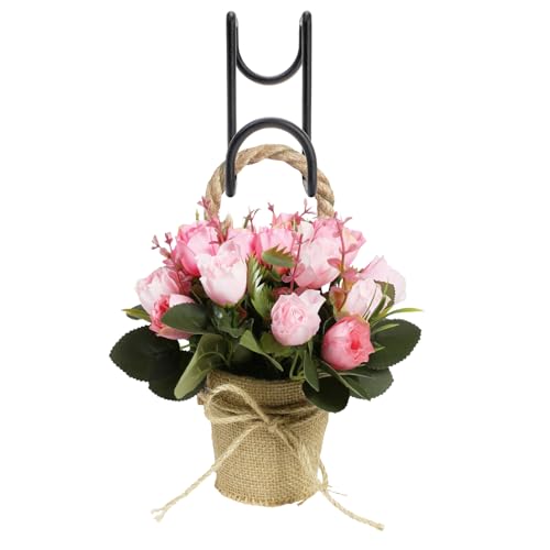 Cididu 8 Pcs Tack Hook 4 Inch, Heavy Duty Horse Halter Rack, Over Rail Bridle Hooks, Metal Horse Water Bucket Hangers for Hanging Horse Bridles, Saddle Fence Door Holder, Horse Stall Accessories