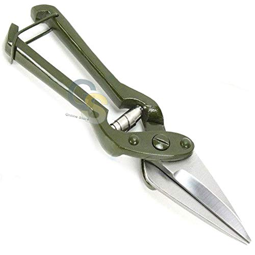 Veterinary Hoof Foot Rot Shears Goat/Sheep, Green Color, Heavy Duty Model Instrument by G.S Online Store