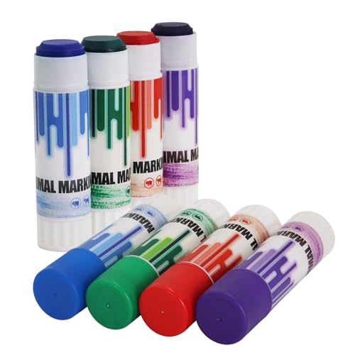 Livestock Marker Crayon 8PCS Waterproof Animal Marking Crayon