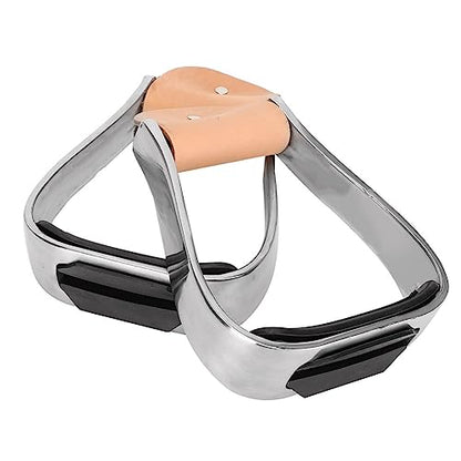 KUIDAMOS Horse Riding Stirrups, Western Stirrups for Saddle Cushioned Western Stirrups Die Casting Technology Aluminum Material Non Slip for Western Stirrups for Horse Riding Stirrups