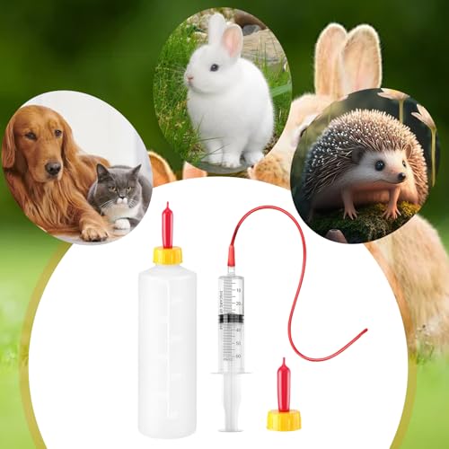 24 Pcs Lamb and Goat Kid Feeding Kit for Puppies Goat Feeding Baby Goats