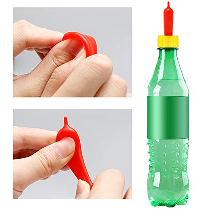 15 Pack Nipple for Goats Lamb Teat Feeder Sheep Goat Lamb Milk Drink Nipples Soft Rubber Pacifier for Small Animal Nursing Lambs and Goat Kids