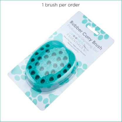 Groomer Essentials Rubber Curry Brush
