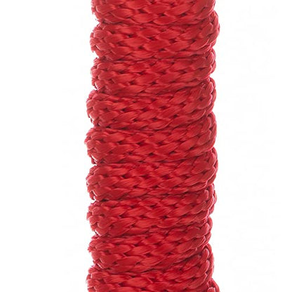 Equinavia Stella 8' Lead Rope with Snap Buckle - Red - One Size - color: Red