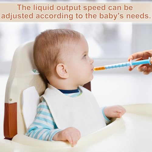 Baby Medicine Dispenser 10ML Syringe For Children,10ML Oral Syringes, Liquid Plastic Syringe Without Needle,Leak proof Dosing Tools,5 Uniquely Colour Syringes - 10 Pack - size: 10ML-10 Pack