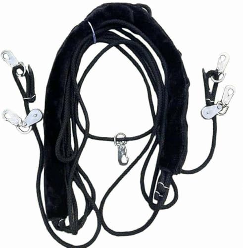 Leaders Training or Lungeing Aid for Horse - color: Black