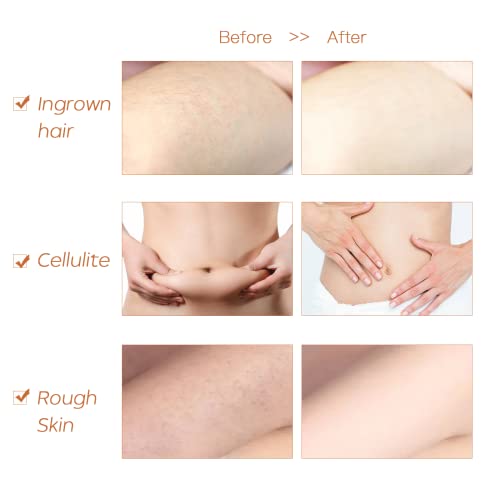 ICANdOIT Dry Brushing Body Brush-Boar Bristles Dry Skin Brush,Exfoliating Massage Brush for Cellulite and Lymphatic,Improve Circulation,Stop Ingrown Hairs,Reduce Acne,Soften Skin