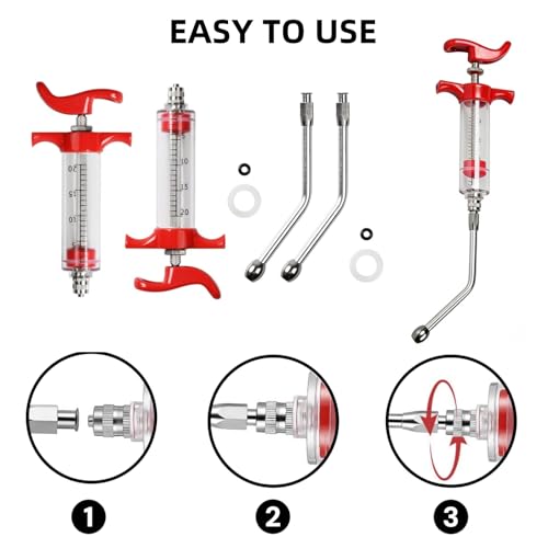 3 Pack Goat Milk Feeder Supplies, 20ML Livestock Feeder for Goats