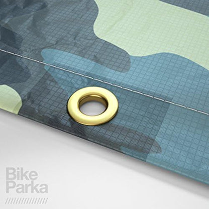 BikeParka STASH Waterproof Bicycle Cover (CAMO) - color: Camouflage