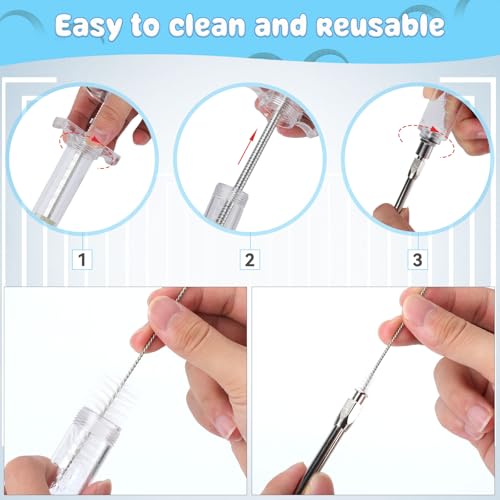2 Pack Goat Drench Syringe, 50 mL Drench Gun for Goats - style: 50ml