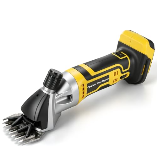 Cordless Sheep Shears for Dewalt 20V Max Battery, No Battery