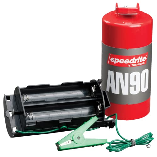 Speedrite AN90, 0.12 Joule DC Electric Fence Energizer with Stand