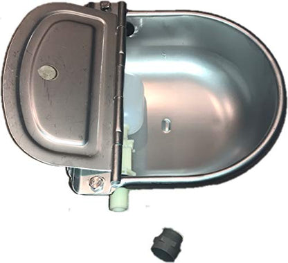 Automatic Farm Grade Stainless Stock Waterer Horse Cattle Goat Sheep Dog Water by Rabbitnipples.com