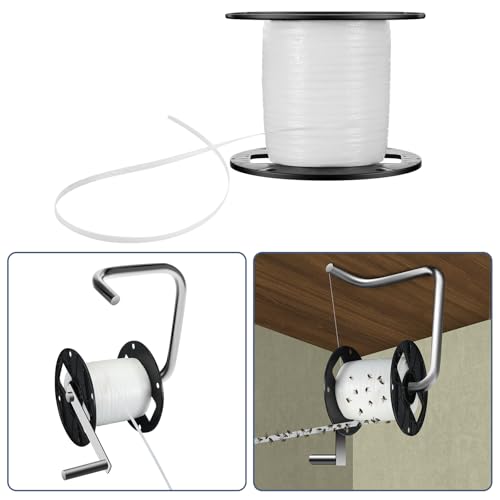 Qualirey 1 Pc Sticky Fly Tape Roll 1000 ft Fly Ribbon, White - color: as picture shown