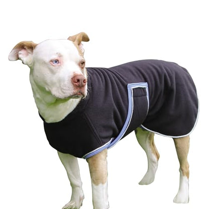 Dura-Tech Heavy Fleece Dress Dog Coat | Plush Warmth for Chilly Barn Nights | Ideal for Horse & Equestrian Enthusiasts