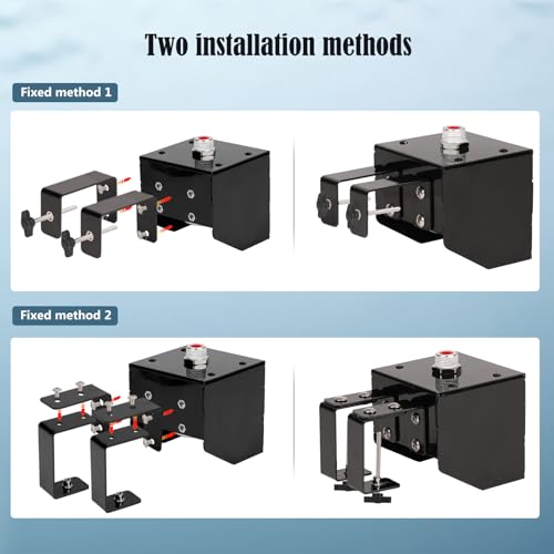 Stock Water Tank Float Valve Stainless Steel Water Trough Float Valve for Ponds, Livestock Waterer, Pool, Reservoir, with Stainless Steel Housing, Water Level Control, High Water Flow