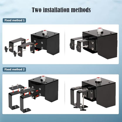 Stock Water Tank Float Valve Stainless Steel Water Trough Float Valve for Ponds, Livestock Waterer, Pool, Reservoir, with Stainless Steel Housing, Water Level Control, High Water Flow