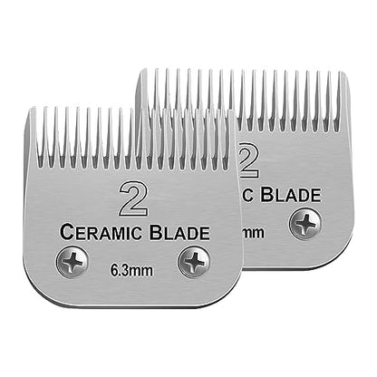 2# Replacement Blade compatible with Oster Classic 76/Andis dog Clipper - color: SIZE 2#(2 PACK)