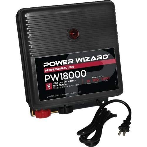 PW18000, Plug-in Electric Fence Charger, 18 Joule Output