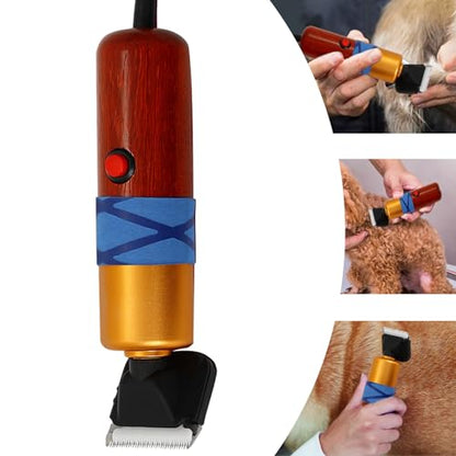 Electric Farm Sheep Shears 200W Goat Animal Shearing Grooming Clipper Tool Animal Shave Pet Hair Clipper Trimmer Shaver with Replaceable Blade Livestock Pet Supplies for Dogs Cat Alpaca Llamas Rabbits