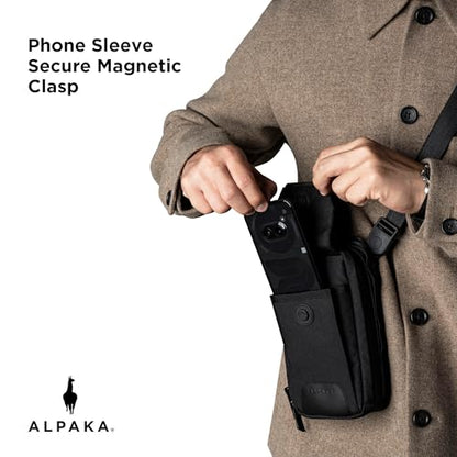 ALPAKA Modular Sling V2 Mini Sling Bag for Phone - color: Black