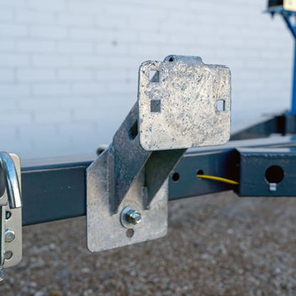Tie Down Galvanized Side Mount Spare Tire Carrier - style: Galvanized