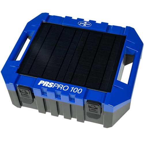 Premier 1 PRS Pro 100 Solar Fence Energizer - 1.0 Joule Output (Blue) - color: Blue