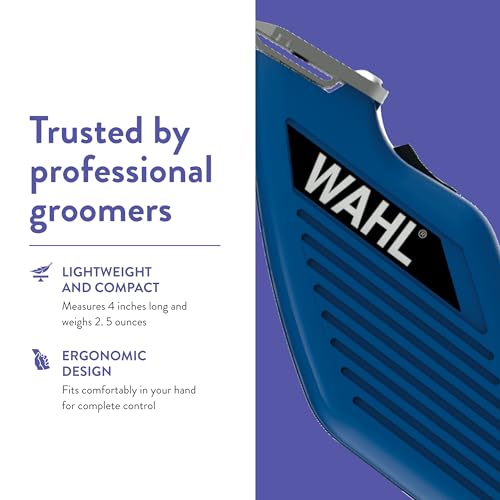 Wahl Professional Animal Pocket Pro Equine Trimmer Kit, Blue - color: Blue
