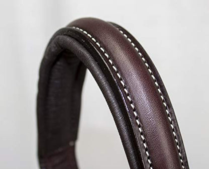 Derby Originals American Elite Fancy Stitch Padded Adjustable Halter - size: Over-Size