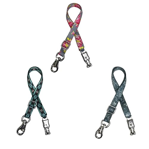 Premium Overlay Adjustable Trailer Ties (Blue Aztec)