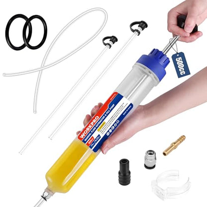 WORKPRO 500CC Manual Fluid Extractor - size: 500cc