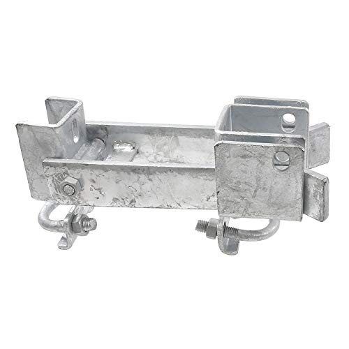 Chain Link Fence Commercial Double Gate Latch 1-5/8" or 2" Frame | Strong Arm Double Gate Latch for Swing Gates
