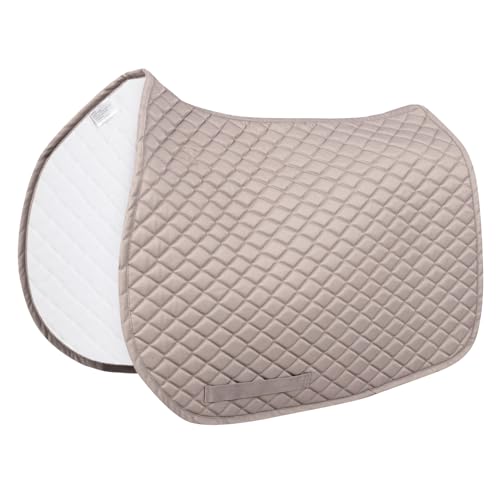TuffRider Basic All Purpose Horse Riding Saddle Pad - color: Titanium