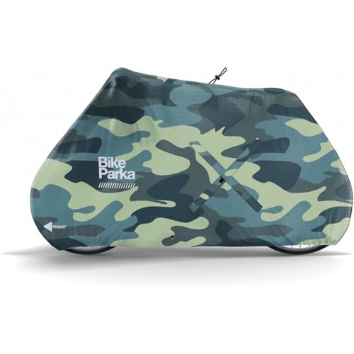 BikeParka URBAN Waterproof Bicycle Cover (CAMO) - color: Camouflage