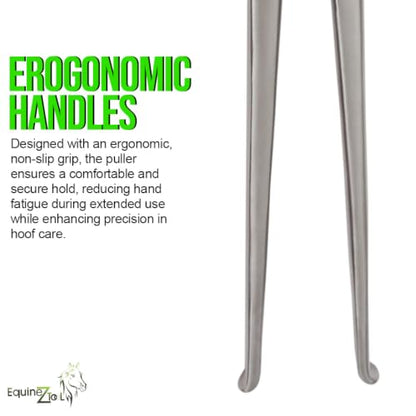 Professional 14-Inch Race Track Hoof Nipper – Vanadium Steel Farrier Tool for Horse Hoof Trimming, Heavy-Duty Hoof Cutter, Precision Horse Hoof Nippers, Durable Equine Farrier Equipment