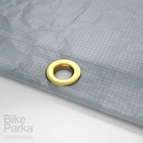 BikeParka XL Waterproof Bicycle Cover - PAVEMENT Grey - color: Pavement Grey