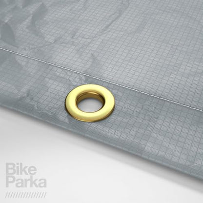 BikeParka XL Waterproof Bicycle Cover - PAVEMENT Grey - color: Pavement Grey
