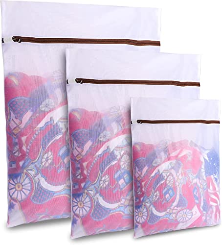 GOGOODA Mesh Laundry Bags for Delicates Durable Protective Wash Bags - size: S,M,L