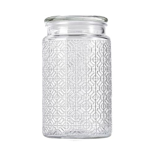 Adodeen Glass Storage Containers With Lids, Glass Jars With Lids, 32OZ - color: 32oz Window