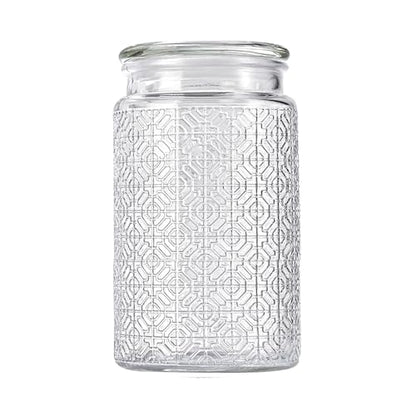 Adodeen Glass Storage Containers With Lids, Glass Jars With Lids, 32OZ - color: 32oz Window