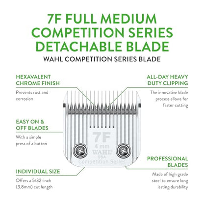 Wahl Professional Animal Competition Blade, 2368-100, 7F - size: 7F