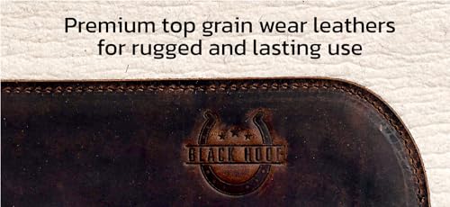 BLACK HOOF Steam Pressed Merino Wool Felt Contoured Pad - size: 3/4