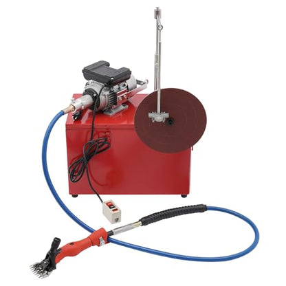 Electric Sheep Shears and Sharpener, 550W 360° Rotate Heavy Duty Sheep Goats Clipper Machine Electric Sheep Clipper Wool Shear Shearing Machine Professional Knife Sharpener Blade Grinding Machine - style: 550W Shear & Sharpener