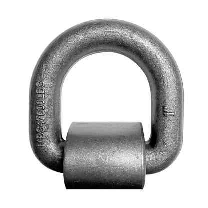 20 Pack 1" Weld On D Rings Forged Trailer Tie Down Anchors 45,000 LBS - color: Pack of 20