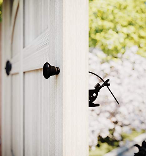 National Hardware Gate Latch Cable Pull, 10 3/4 in, Spring Loaded, Black - size: 40"
