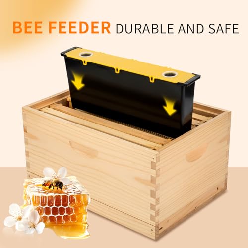 Feeder Beehive Frame 2 Pack 3.5 L Bee Feeder Update Feeder Deep Frame Water Feeder Beekeeping Supplies Equipment Tools - size: 2 Pack 3.5 L